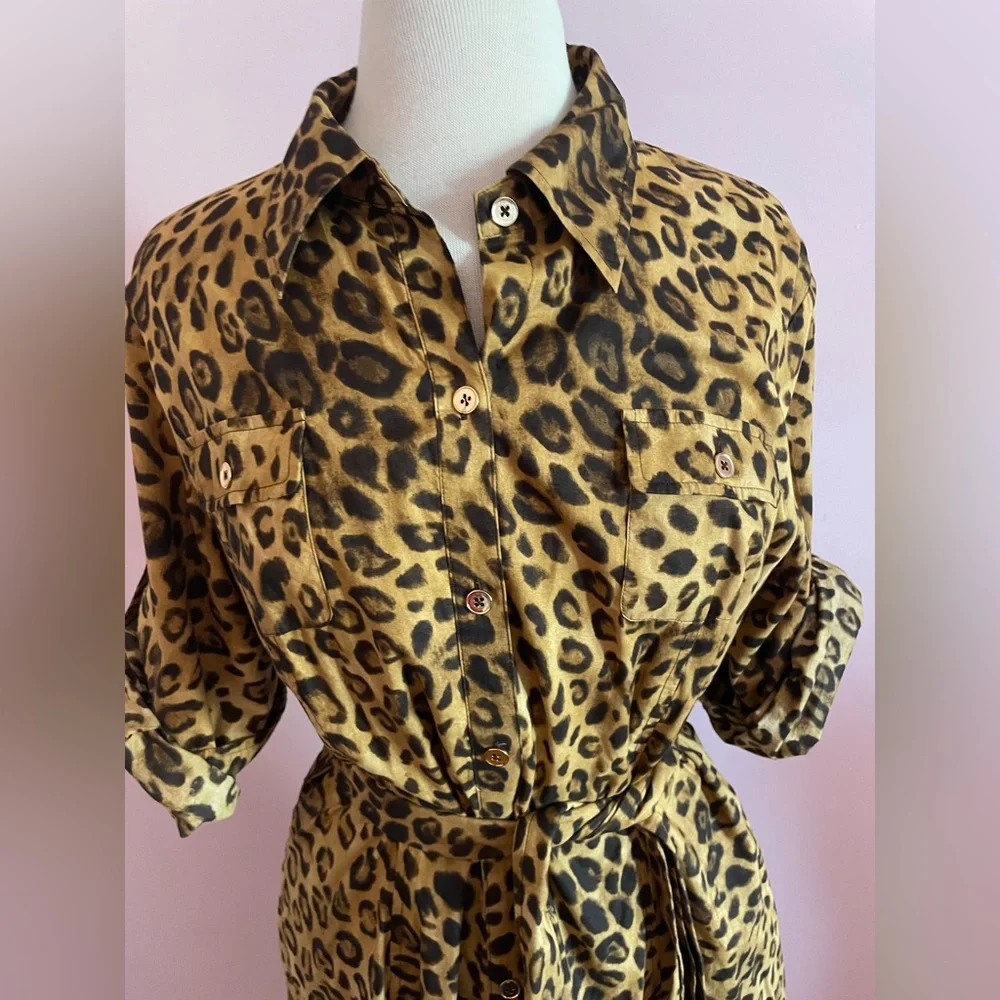 Jones New York Leopard Dress - Picture 2 of 12